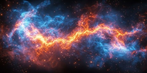 Fototapeta premium Cosmic Energy Flow