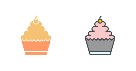 Cupcake Icon Design