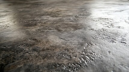 Close-up of a dark gray polished concrete surface with subtle texture and light reflections.