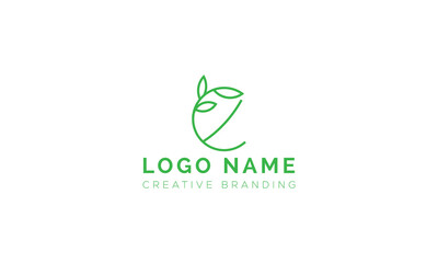 Minimalist E Logo for Branding and Identity.