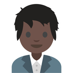 Businessperson: dark Skin