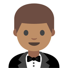 Man in Tuxedo: Medium Skin
