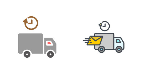 Express Delivery Icon Design