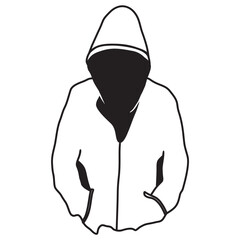 hoodie jacket icon