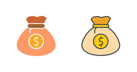 Money Bag Icon Design