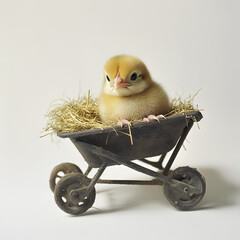 Adorable Baby Rooster