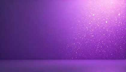 "Where elegance meets sparkle — a dreamy purple glow with a touch of glitter magic."
