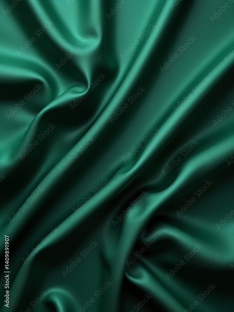 Aufkleber a dark green luxury fabric serves as a beautiful and smooth background with ample space for design p
