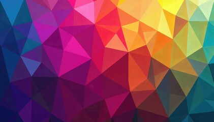 Obraz premium Geometric mosaic with vibrant colors, endlessly repeatable , modern, art