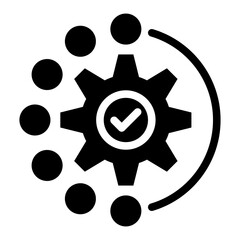 Progress Glyph Icon Style