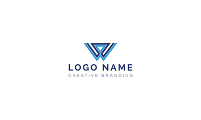 Minimalist W Logo for Branding and Identity.