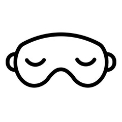 Sleep Mask Icon