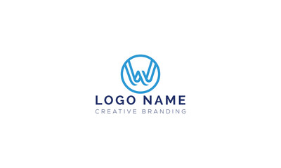 Minimalist W Logo for Branding and Identity.