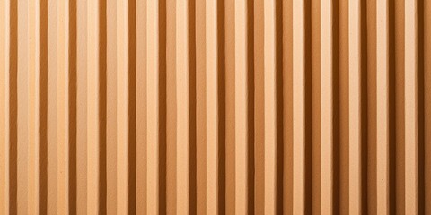 Simple, textured surface with vertical grooves in a warm brown tone, creating a subtle, modern aesthetic.