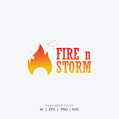 Fire n Storm Logo Design and Branding Insights