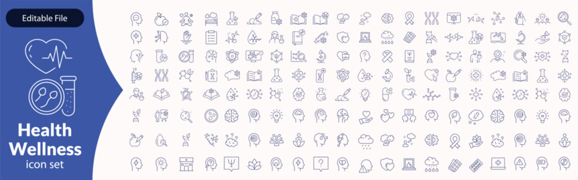 Public health icon set. Containing community health, disease prevention, health protection, medical services, health awareness, hygiene, handwashing and more. Solid vector icons collection.