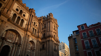 Fototapeta premium Santa Iglesia Catedral Basílica de la Encarnación de Málaga,Andalucia,Spain