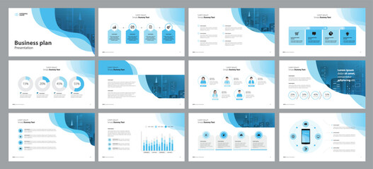 template presentation design and page layout design for brochure ,book , magazine, annual report and company profile , with info graphic elements design