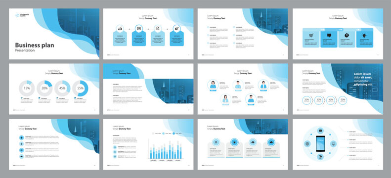 template presentation design and page layout design for brochure ,book , magazine, annual report and company profile , with info graphic elements design