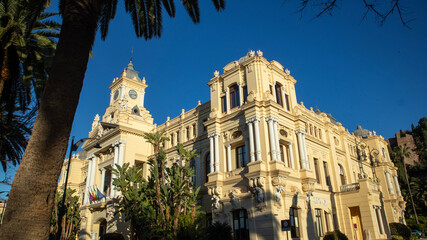City Hall of Malaga, Andalusia, Spain