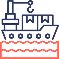 Cargo Ship Icon