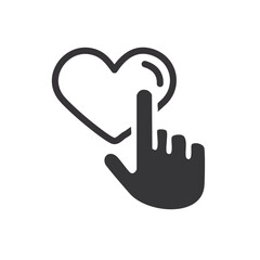 Obraz premium heart touch