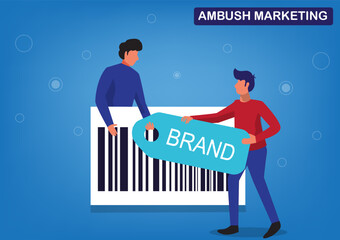 Ambush marketing without being a main sponsor Instead, it will try to connect itself with the brands of its main sponsor competitors.