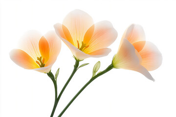 Naklejka premium modern luxury freesia,