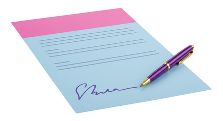 Isolated Signed Document