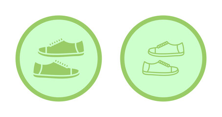 Toddler Shoes Icon Design