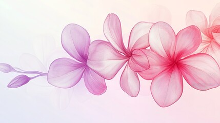 Obraz premium abstract flower background