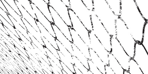 Mesh texture for fishing nets. Grunge pattern for sportswear or soccer goal, volleyball net, basketball hoop, hockey, athletics. Grunge background