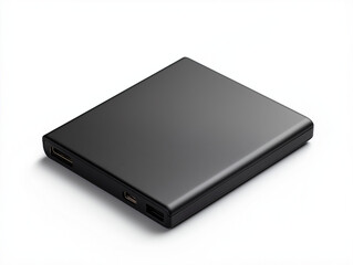 Fototapeta premium This digital computer equipment, a hard disk drive, serves as isolated storage for business data and information, distinct from a book or paper notebook