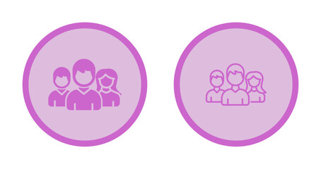 Group Photo Icon Design