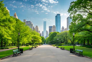 Fototapeta premium road in the city