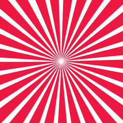 Red gold Sunburst Pattern Background. 