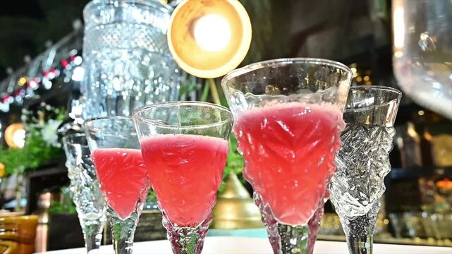 Indian Wedding Food Counter with Variety of Traditional Dishes