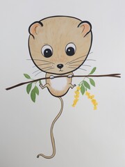 Mouse on a Branch