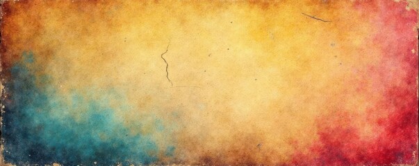 Obraz premium Weathered paper texture with old creases and tears , leather-bound, worn