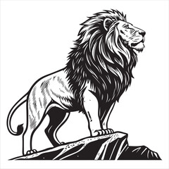 Fototapeta premium Lion Vector
