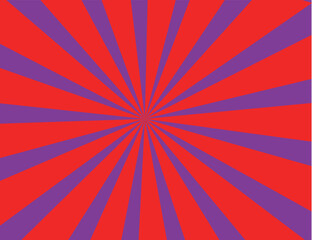 Red gold Sunburst Pattern Background. 