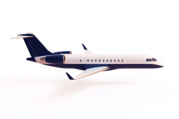 Modern airplane design for travel and tourism concepts