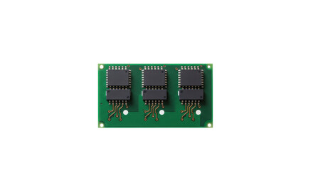 Isolated Circuit Board with Microchips