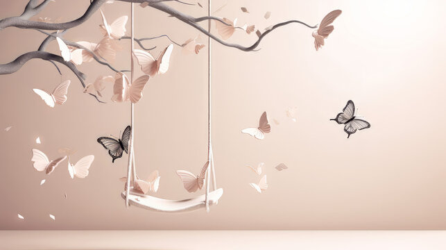 abstract floral background