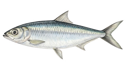 Obraz premium South American pilchard sardinops sagax food fish