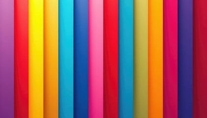 Obraz premium Striped wallpaper sample, bold color contrast, texture, repeat