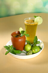 Indian Summer Drink Jaljeera or Jaljeera Masala
