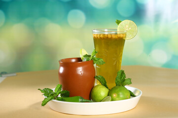 Indian Summer Drink Jaljeera or Jaljeera Masala