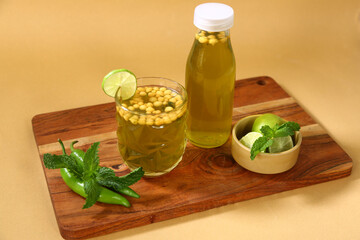 Indian Summer Drink Jaljeera or Jaljeera Masala