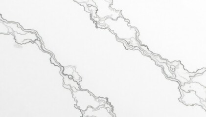 Obraz premium Abstract white marble texture on a pure white backdrop , elegant, swirls